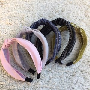 NEW HEADBAND SET OF 5